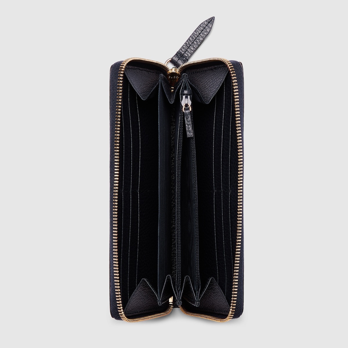 GG Marmont bi-color zip around wallet - 2