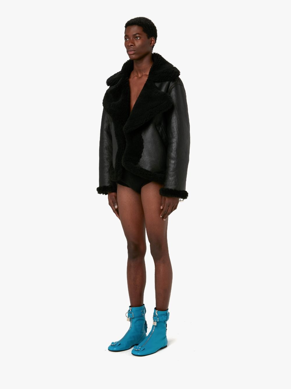WAVY AVIATOR JACKET - 4