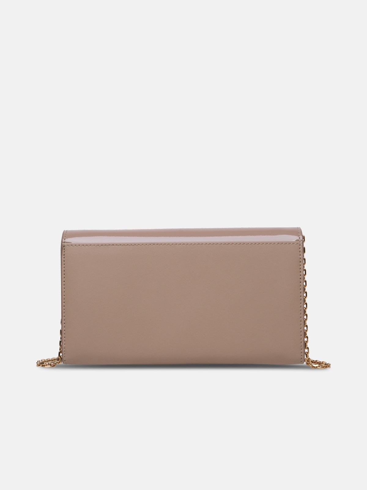 BEIGE LEATHER CROSSBODY BAG - 3