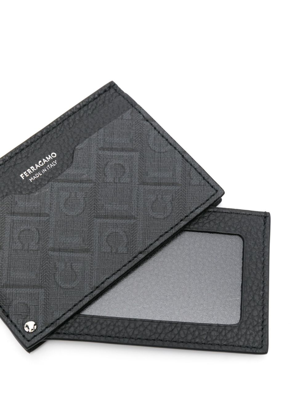 Gancini-print cardholder - 3