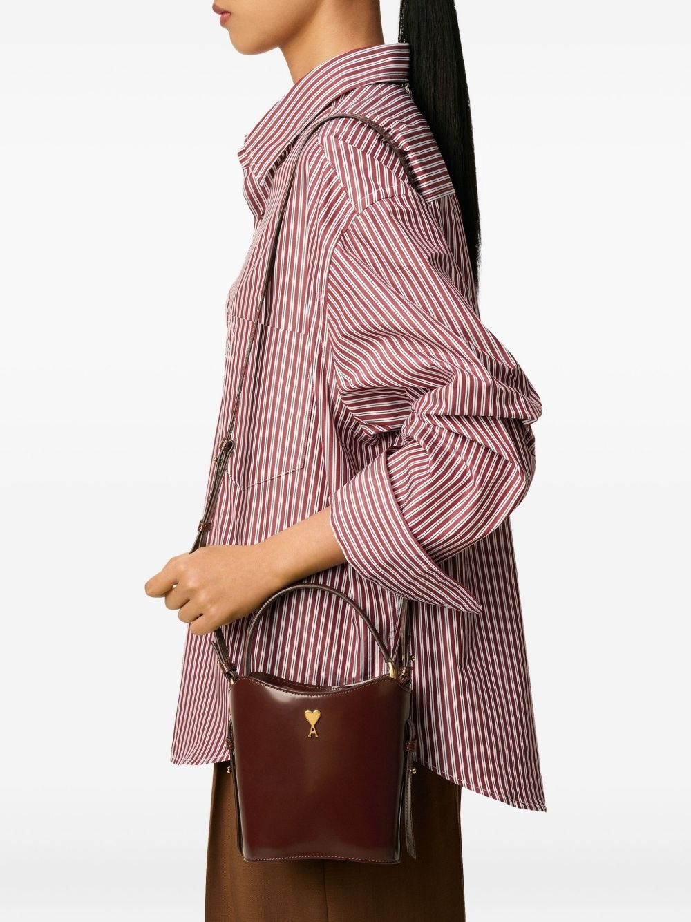 mini Paris Paris bucket bag - 3