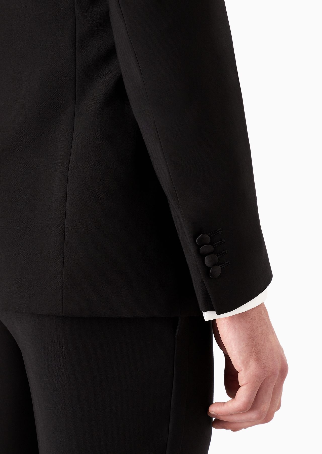 Pure wool, half-canvassed, slim-fit tuxedo from the Icon Soho line - 7