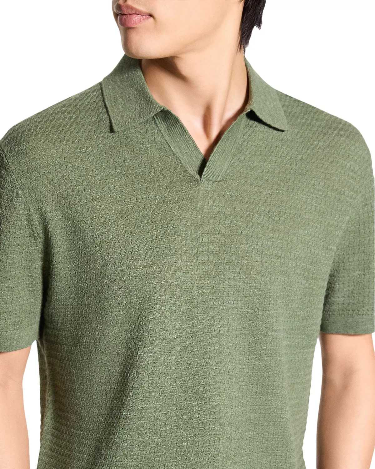 Brenan Linen Polo Shirt - 7