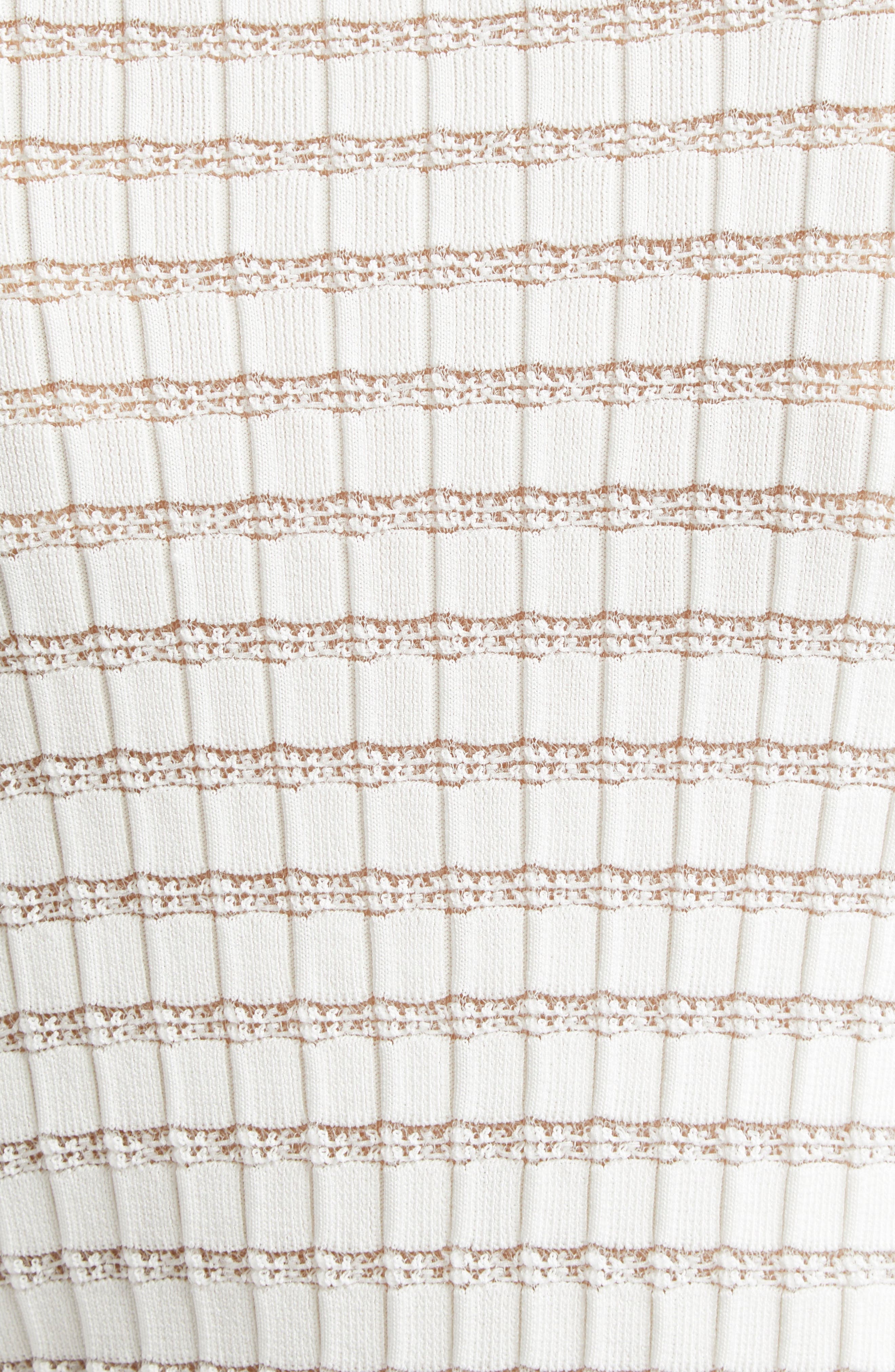 3.1 Phillip Lim Texture Knit Long Sleeve Polo in Ivory at Nordstrom - 7