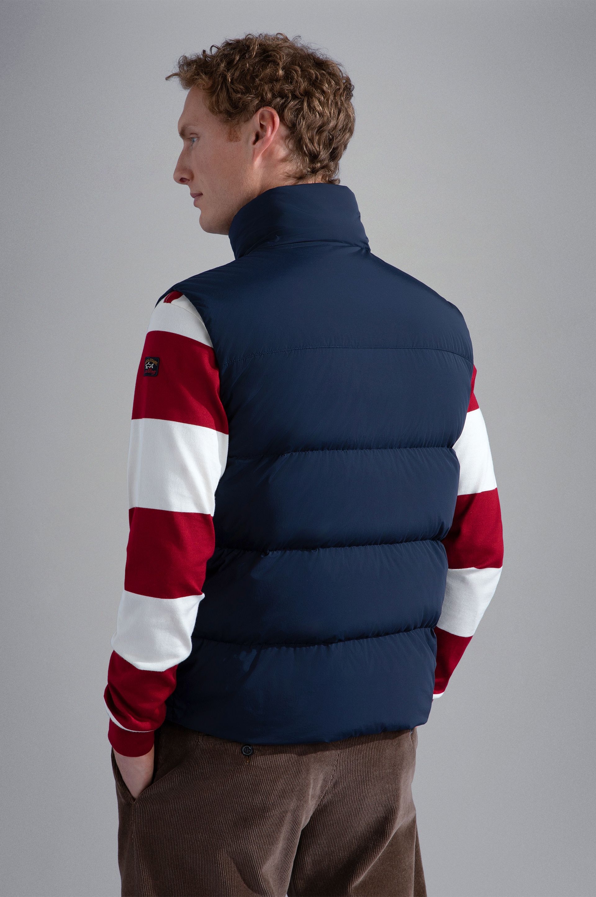 GARMENT DYED ECONYL® NYLON VEST - 4