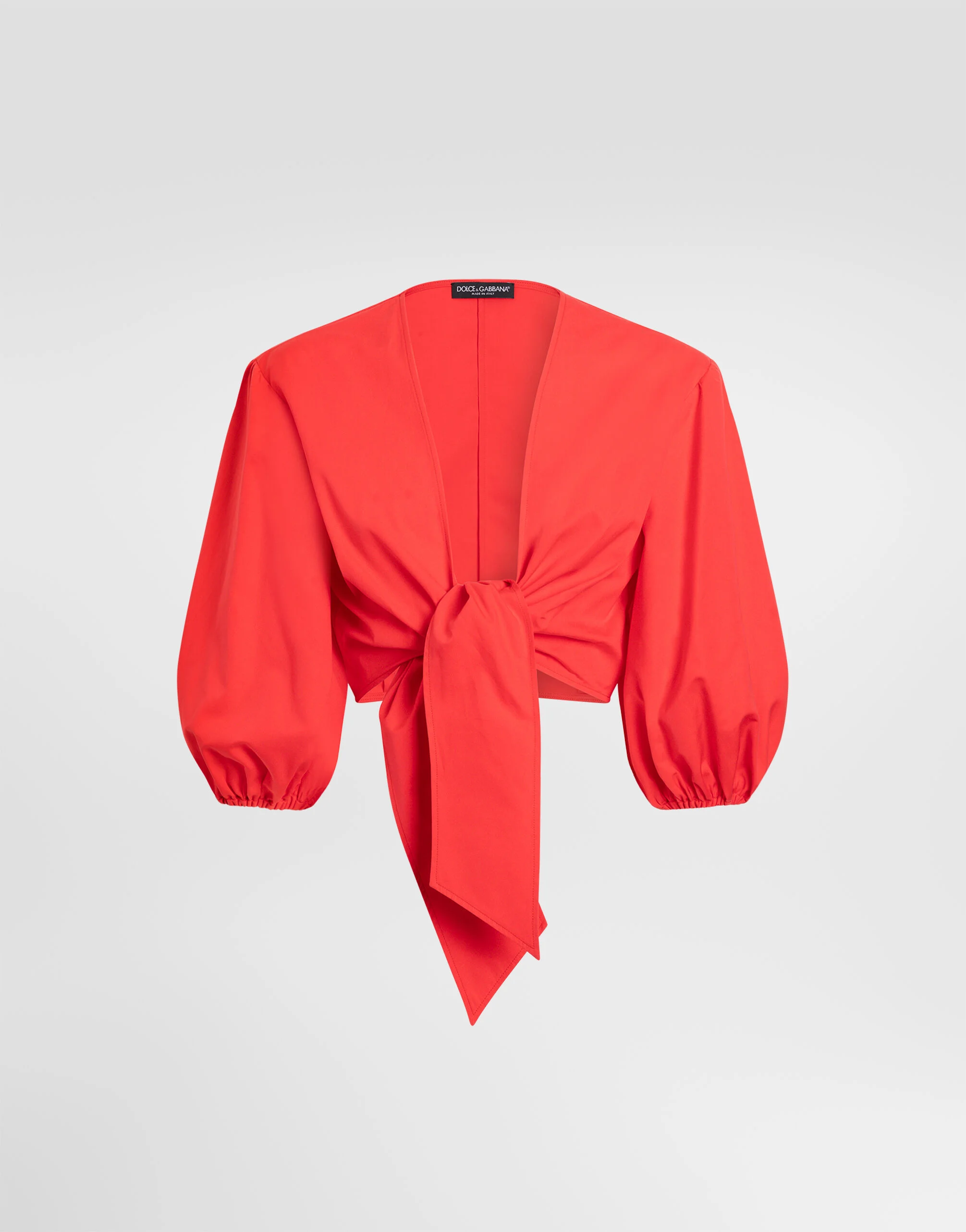 Cotton poplin top - 1