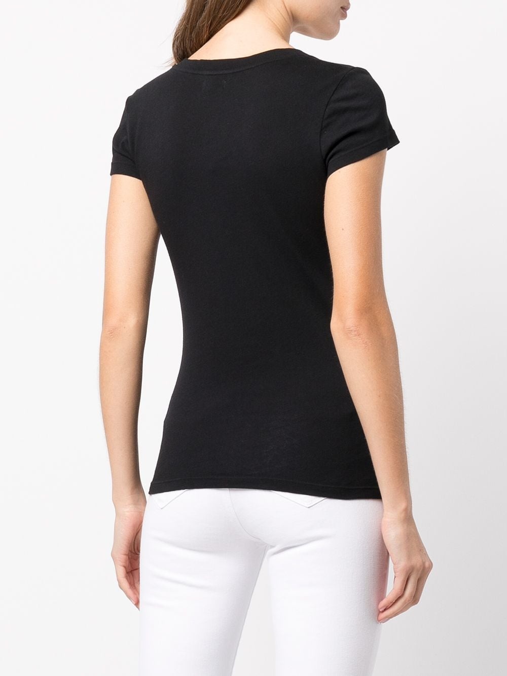 v-neck T-shirt - 4