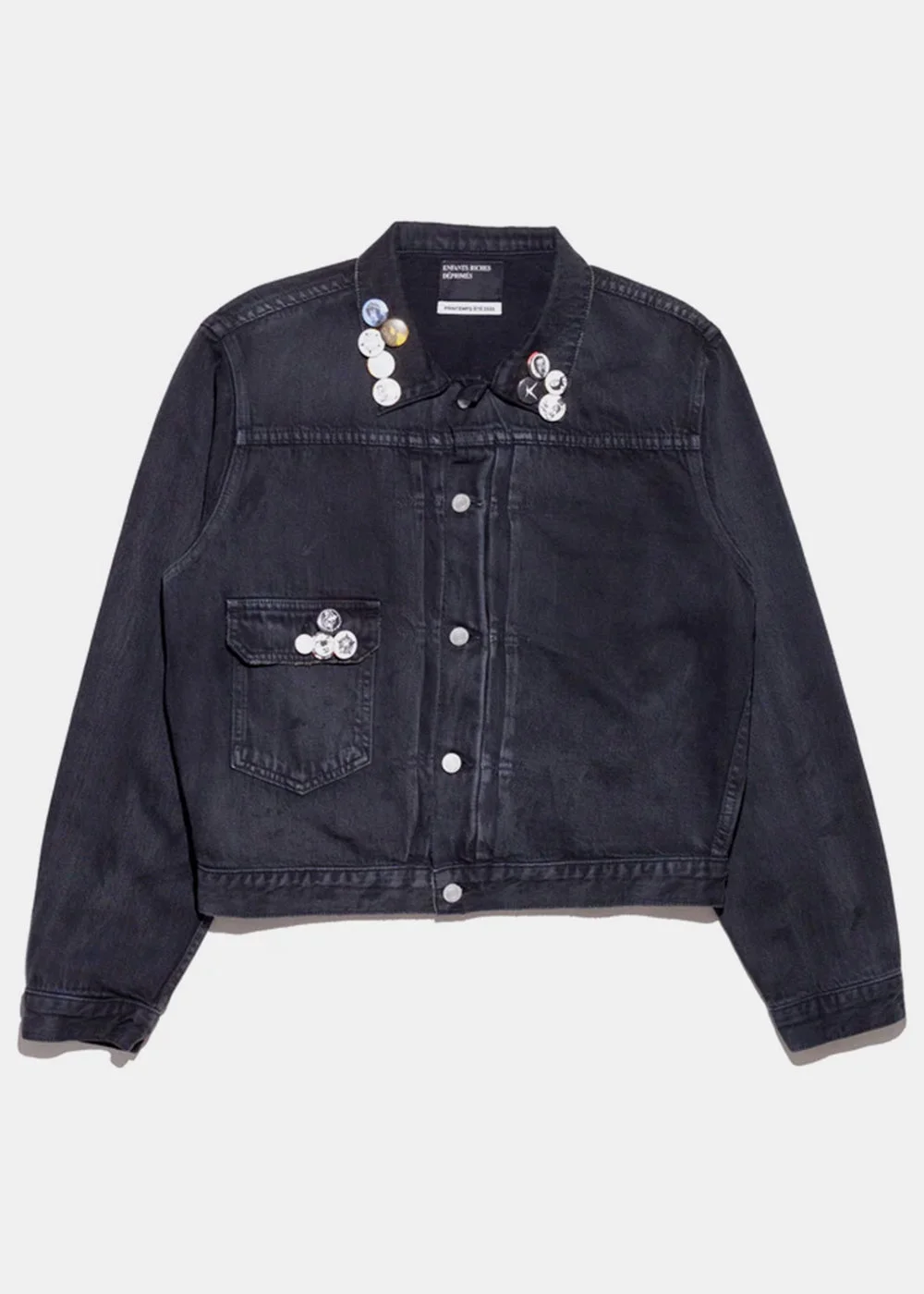 Charcoal Type VII Jacket With Pin Assemblage - 1