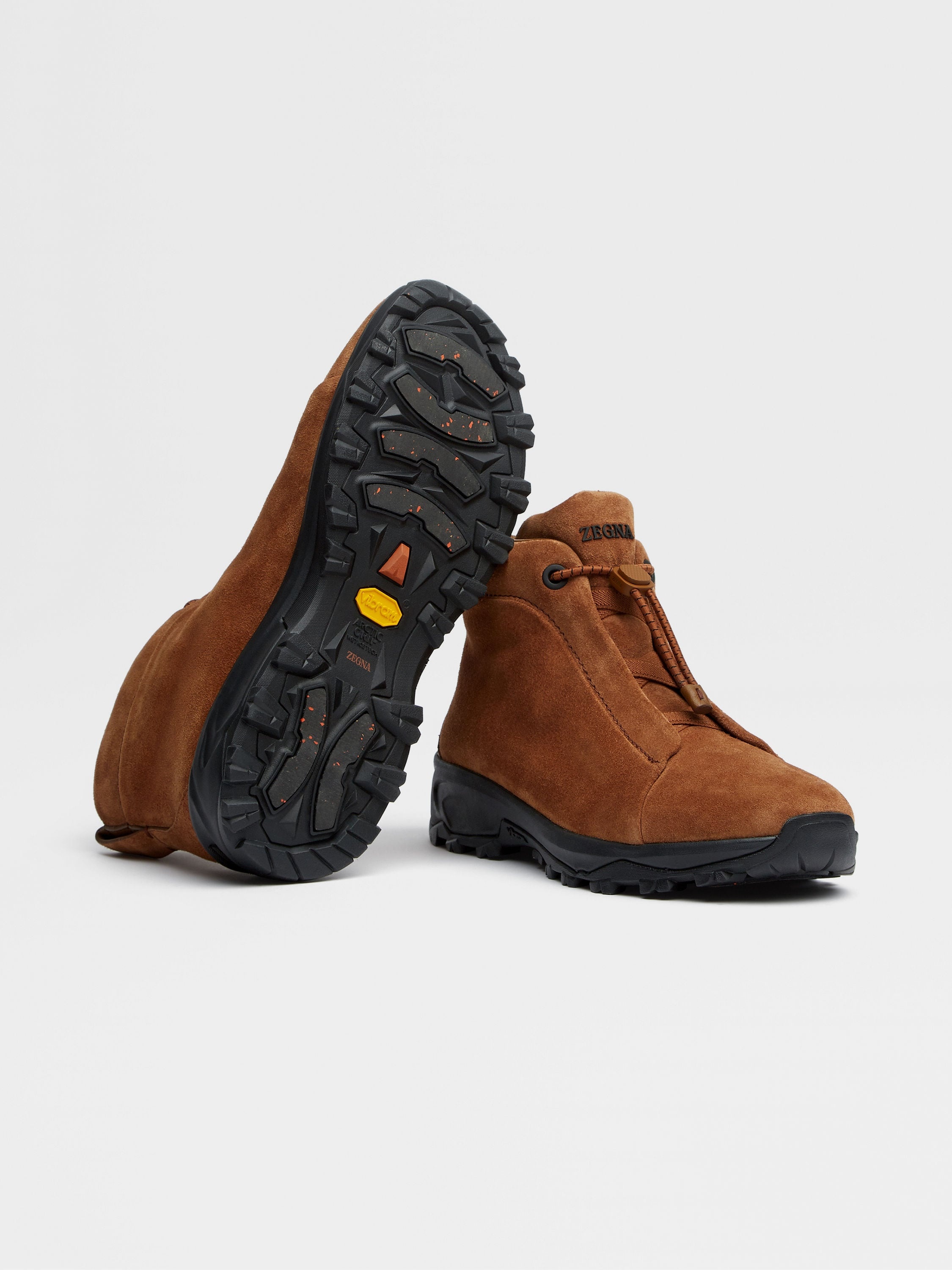 DARK FOLIAGE SUEDE TRIPLE STITCH™ VETTA SNEAKERS - 5
