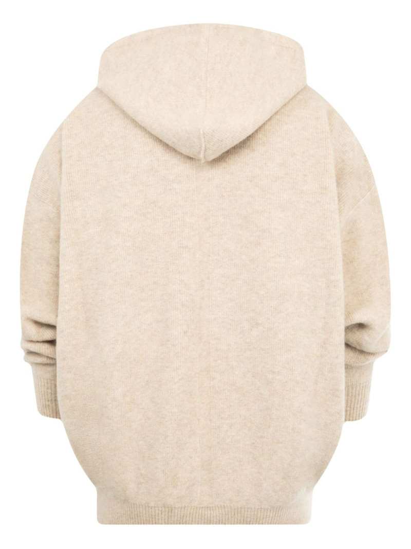 Rick Owens drawstring hoodie outlook
