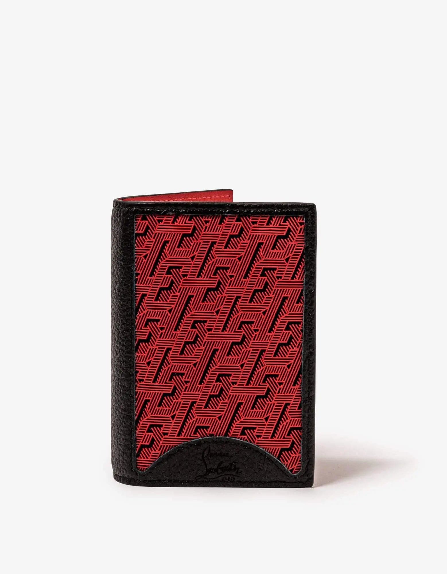 Christian Louboutin Sifnos CL Logo Black Card Wallet - 1