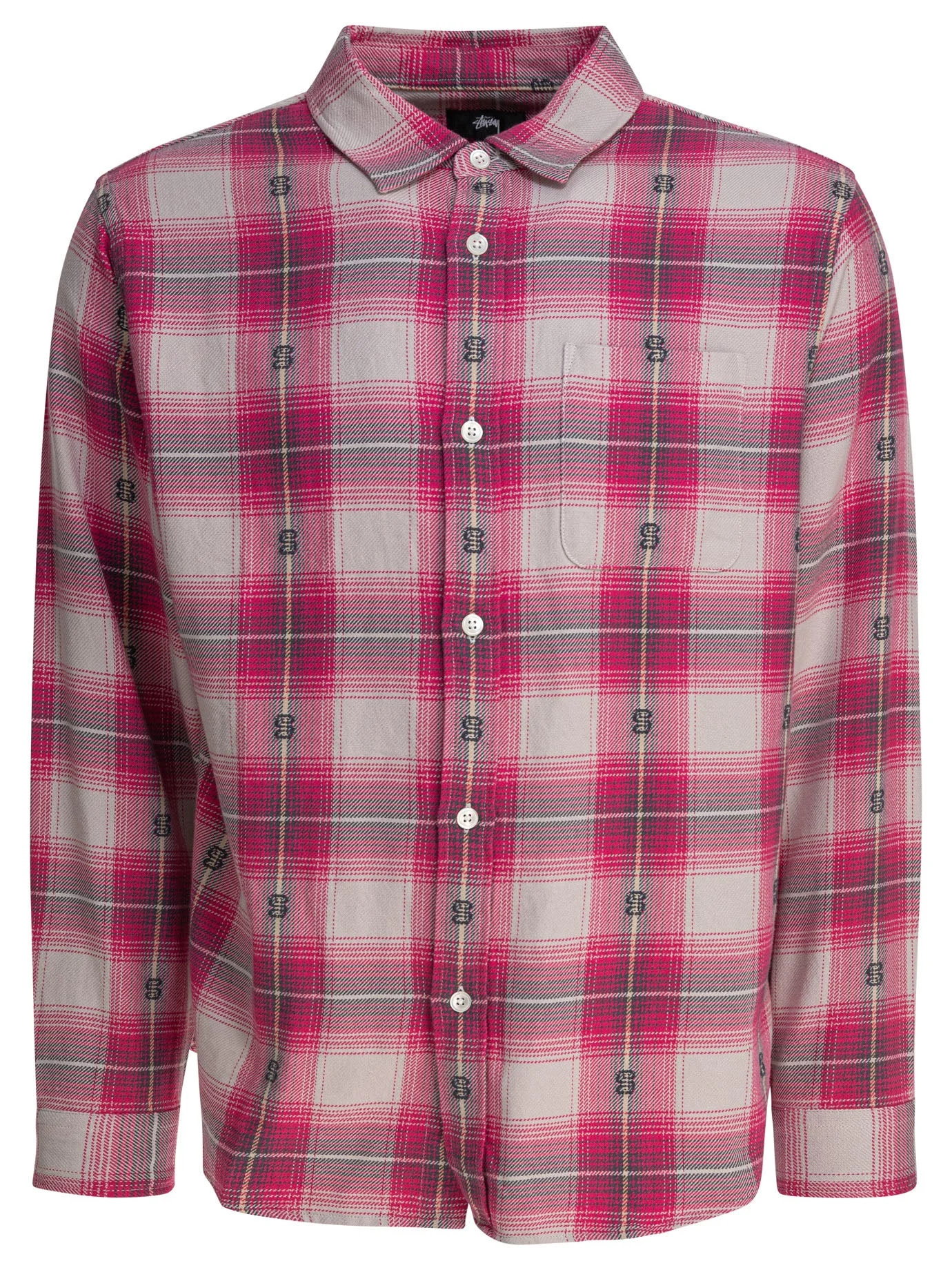 Stussy Motif Plaid Shirt - 1