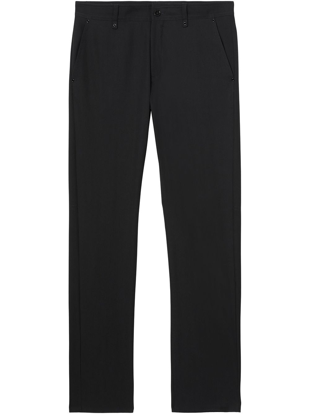 tailored wool-blend trousers - 1