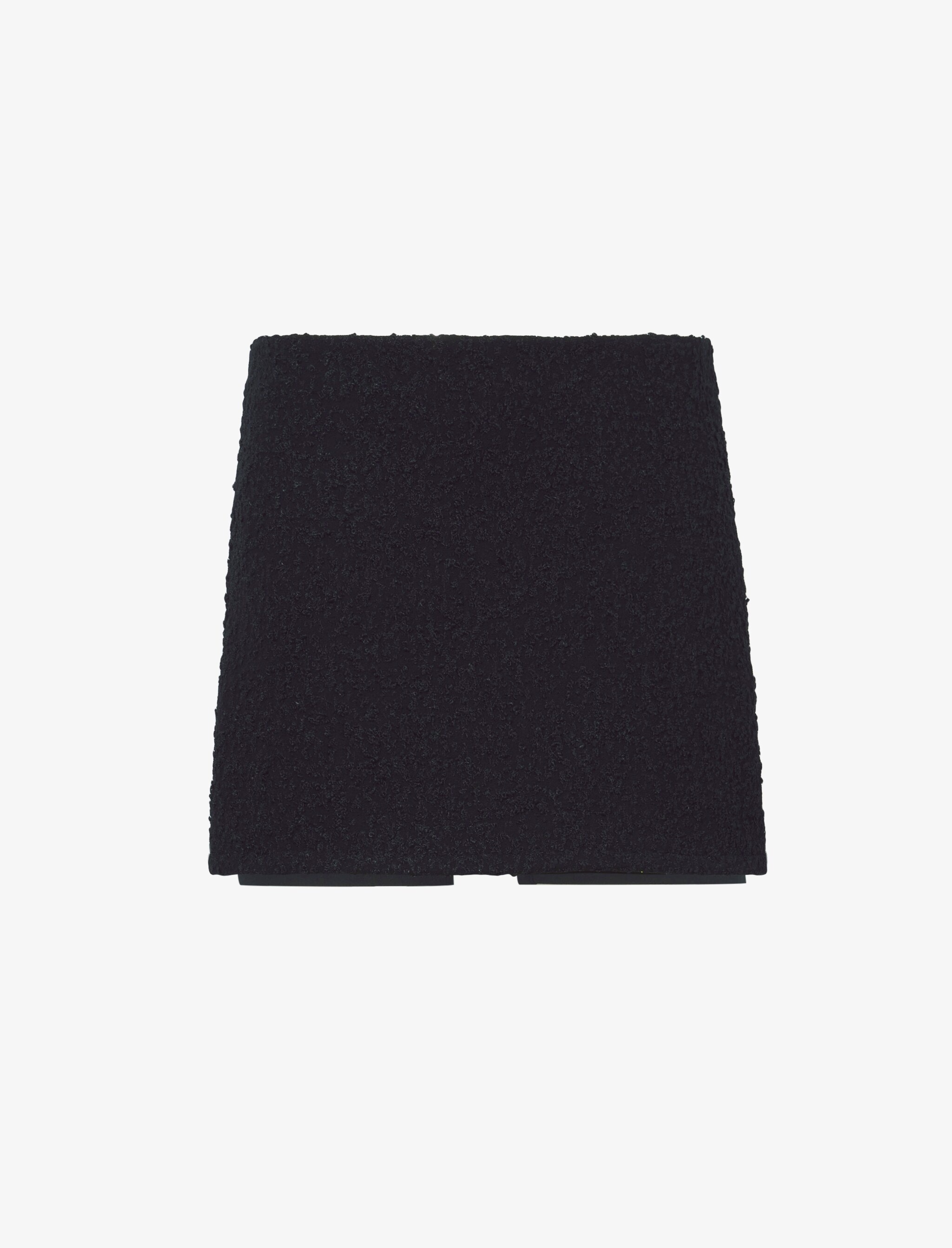 Stretch Boucle Mini Skirt - 1