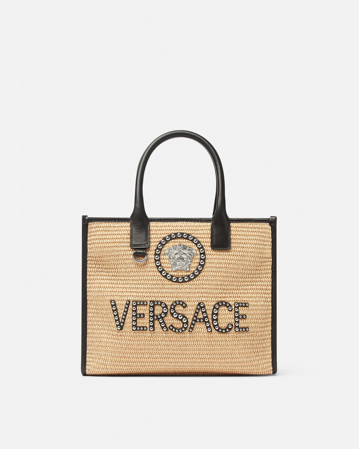 Versace Large Studded La Medusa Tote Bag