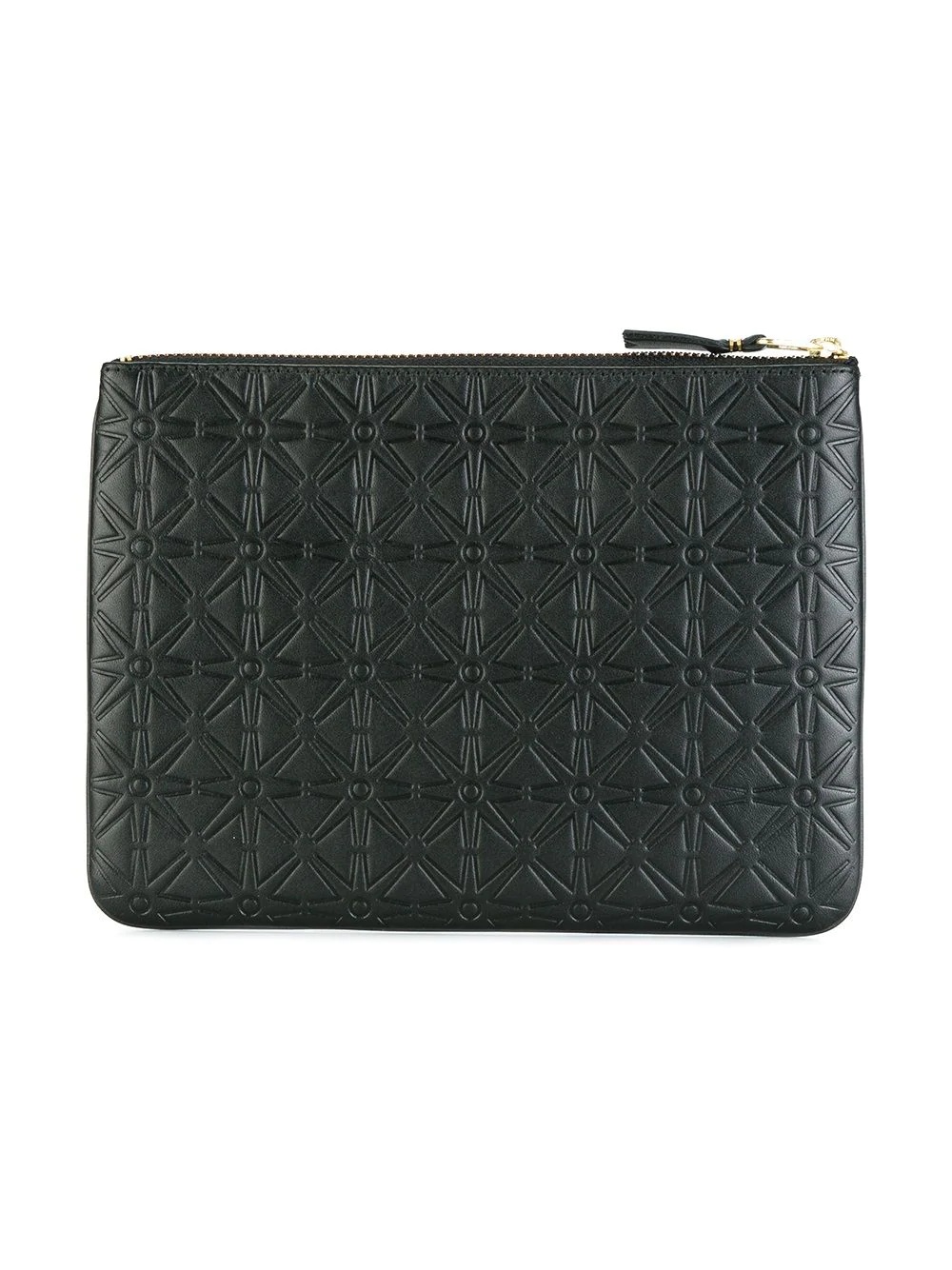 embossed zip wallet - 2