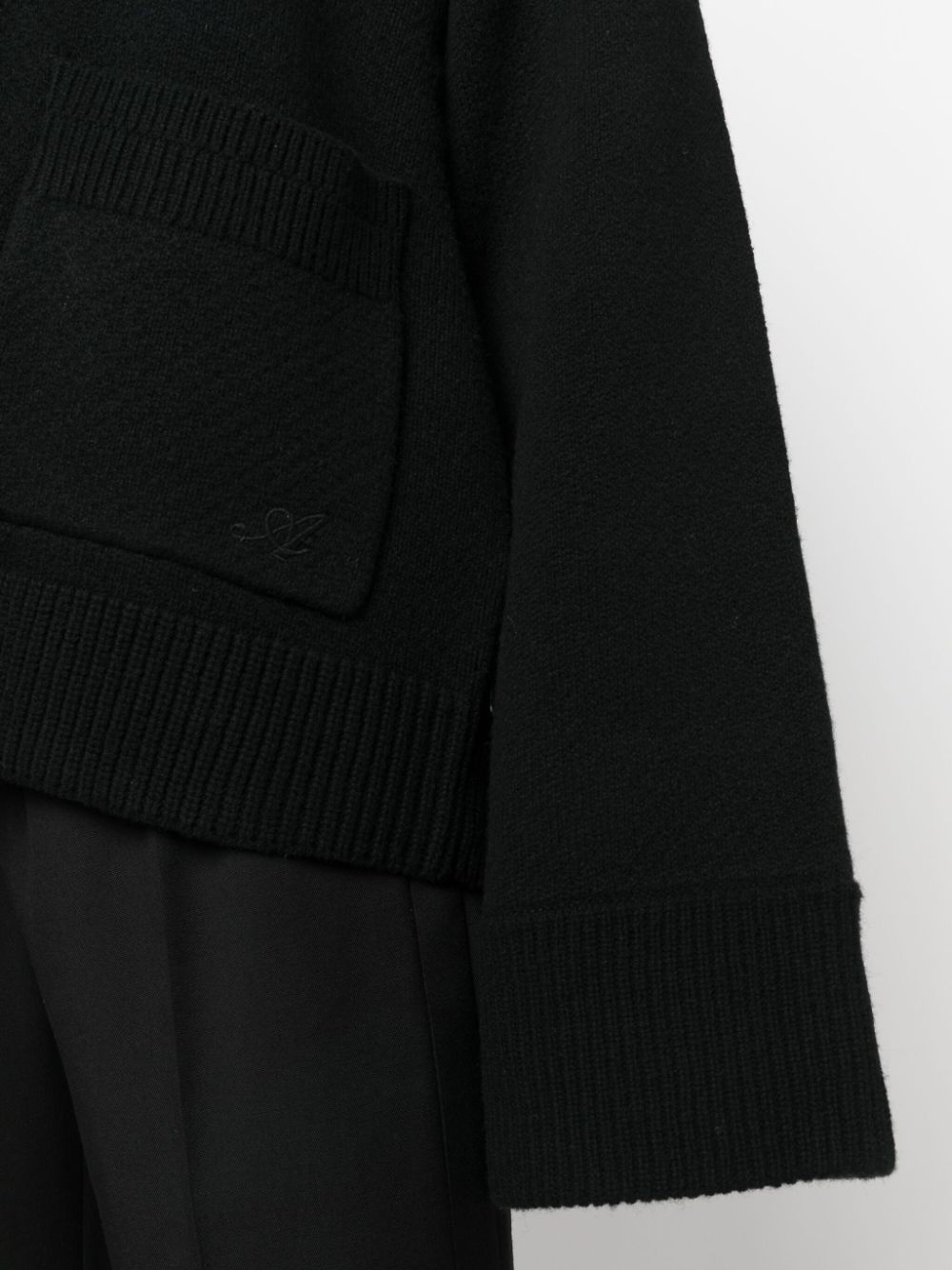 Memory boxy-fit wool cardigan - 5