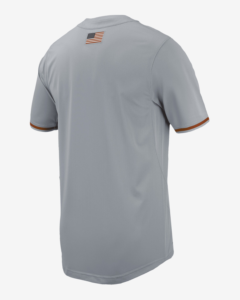 Nike Texas Nike Men's College Replica Baseball Jersey outlook