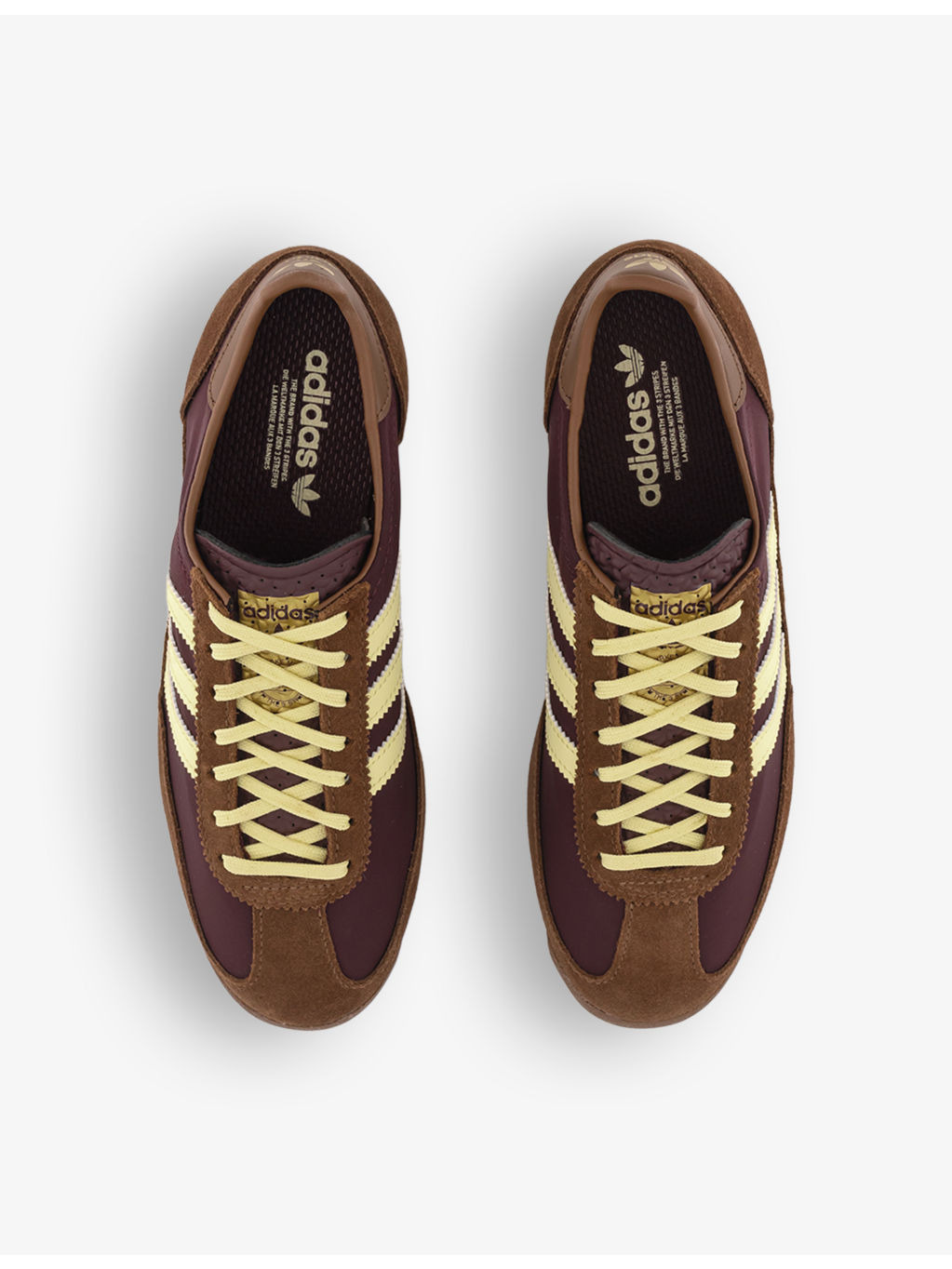 SL 72 suede and mesh low-top trainers - 2
