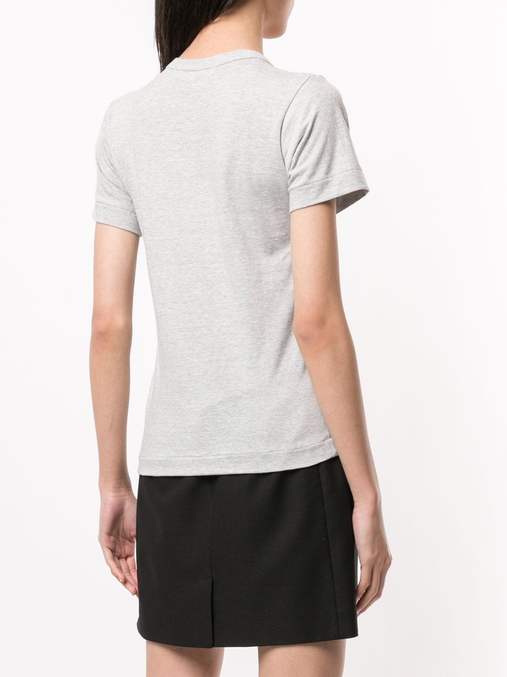 logo-print crew neck T-shirt - 4