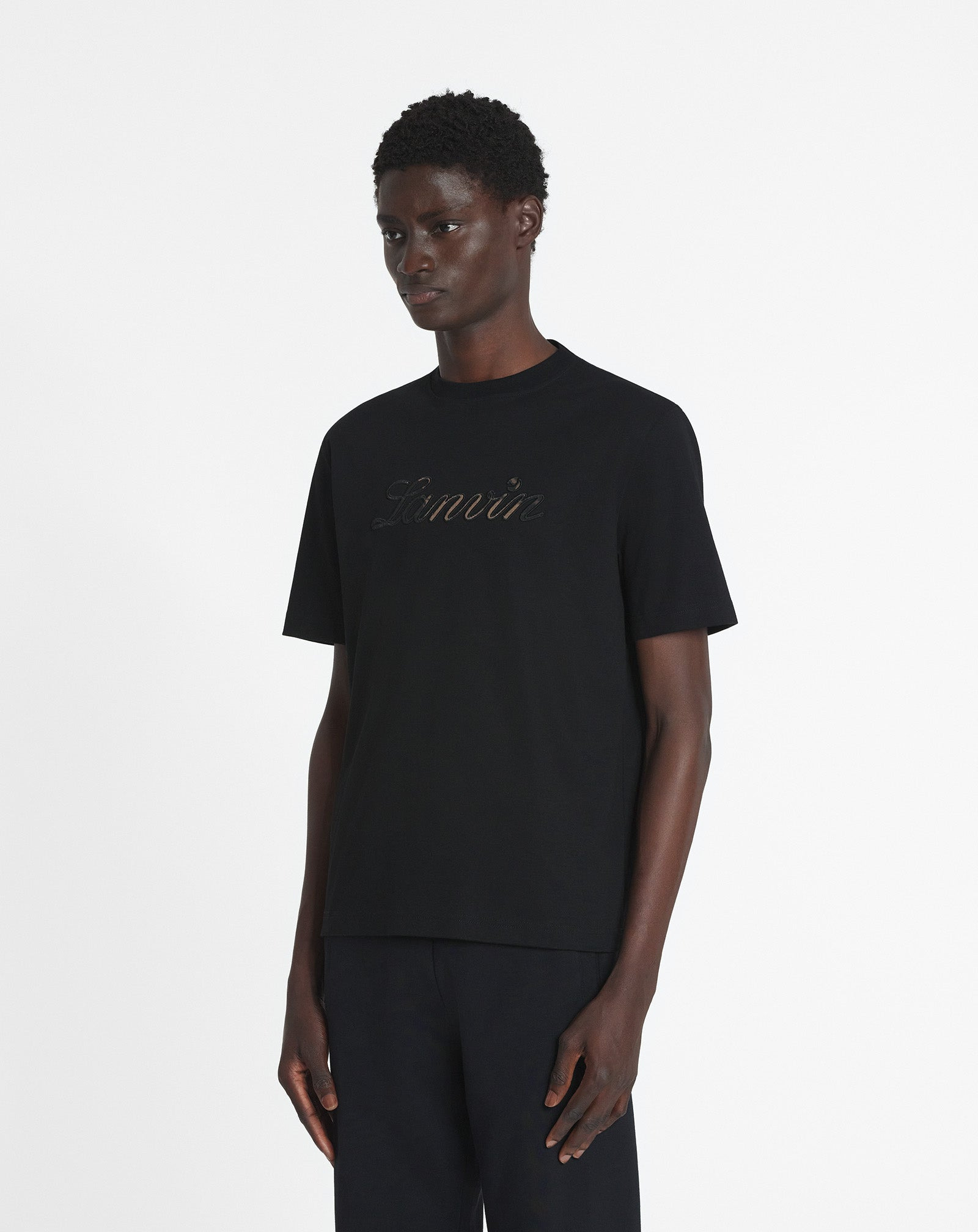 LOGO DENIM T-SHIRT - 3