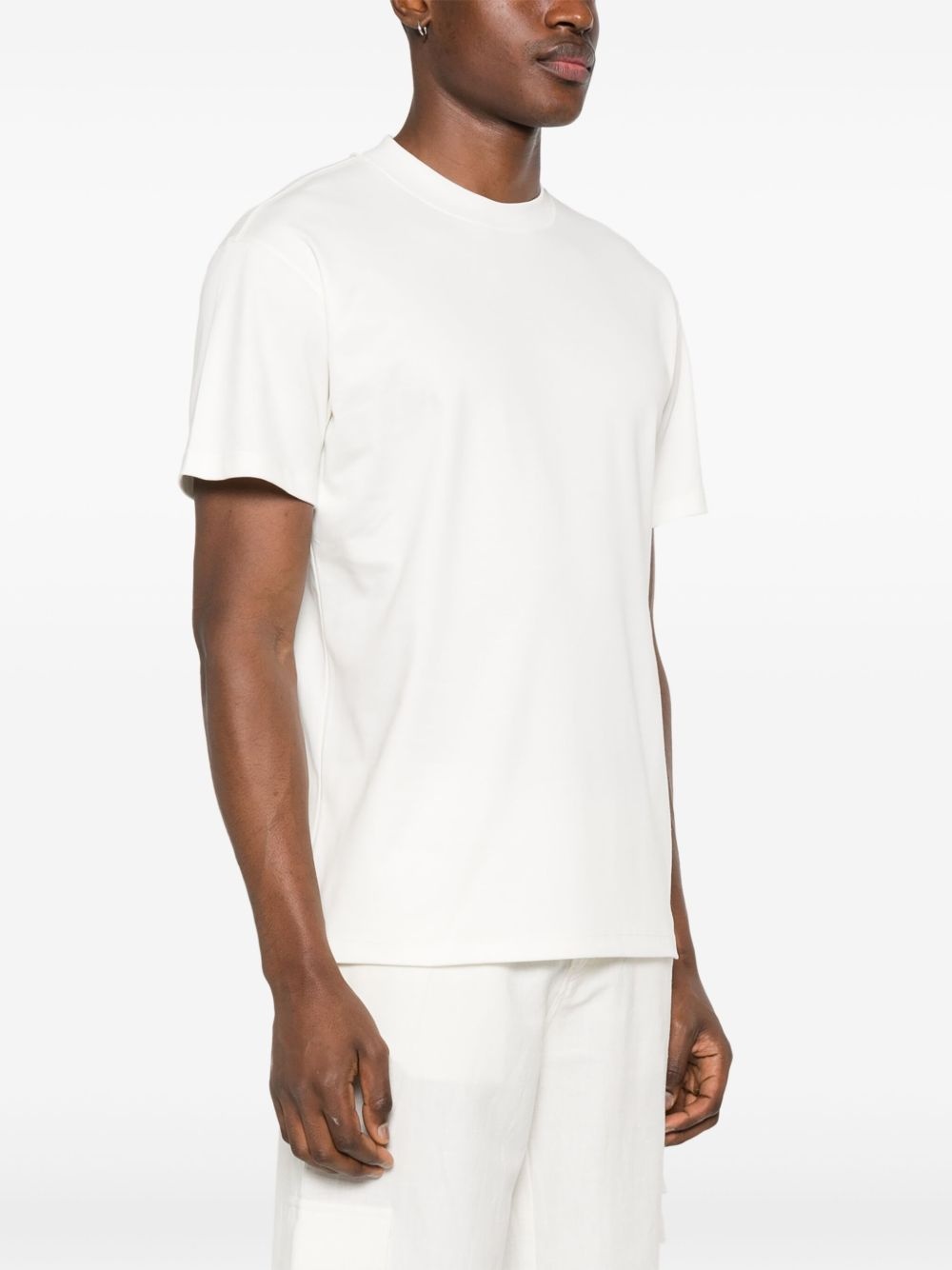 crew-neck cotton T-shirt - 3