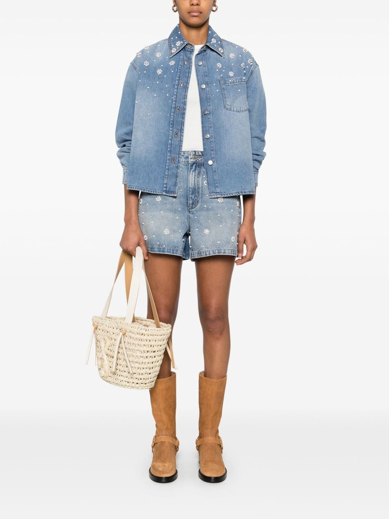 maje denim shirt outlook