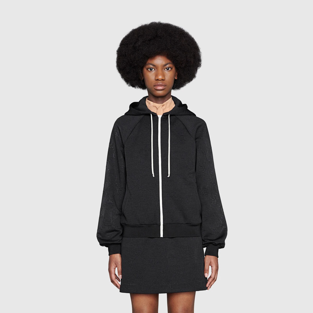 GG jacquard jersey jacket - 3