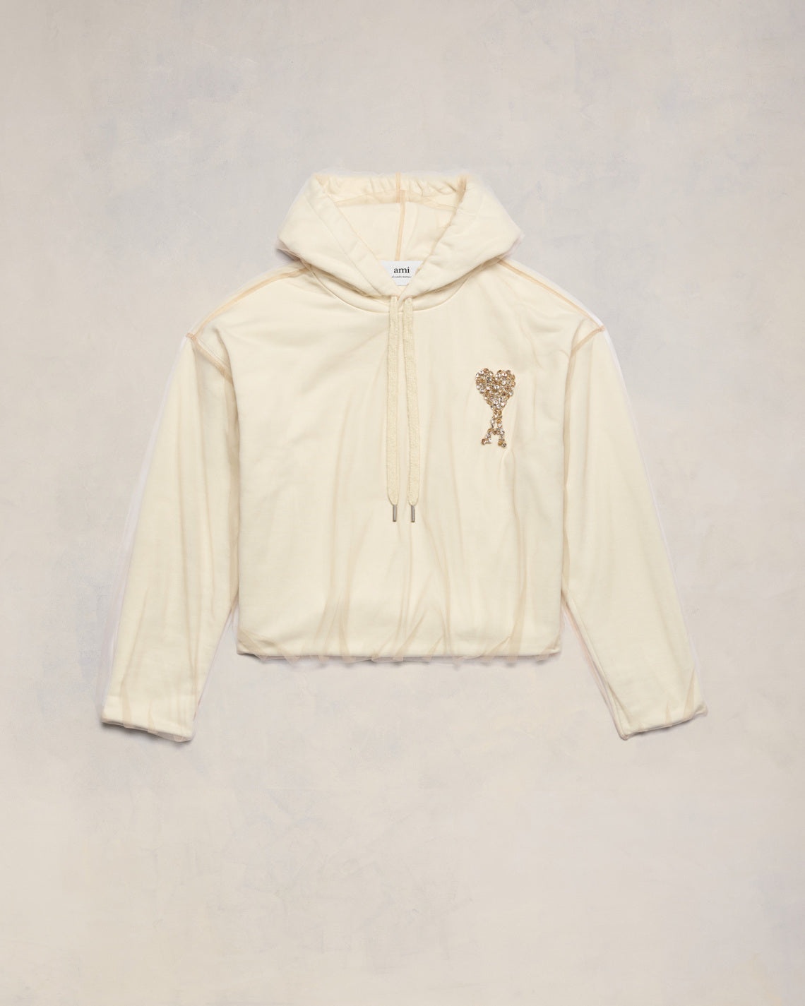 AMI DE COEUR EMBROIDERY HOODIE - 1