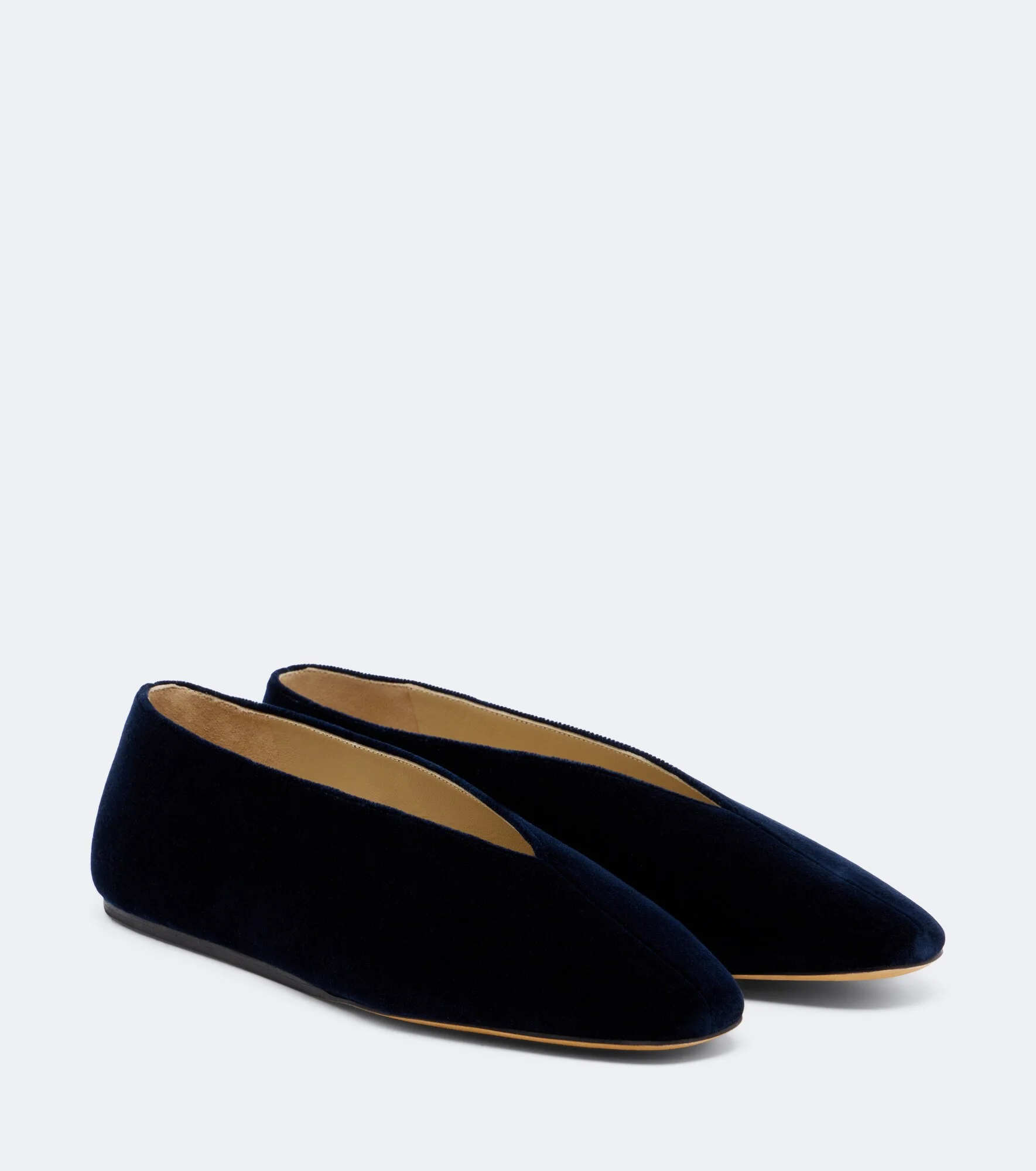 Olympia velvet ballet flats - 1