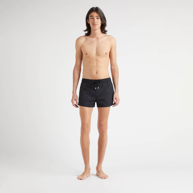 Vilebrequin Men Short Swim Trunks Jacquard Turtles outlook