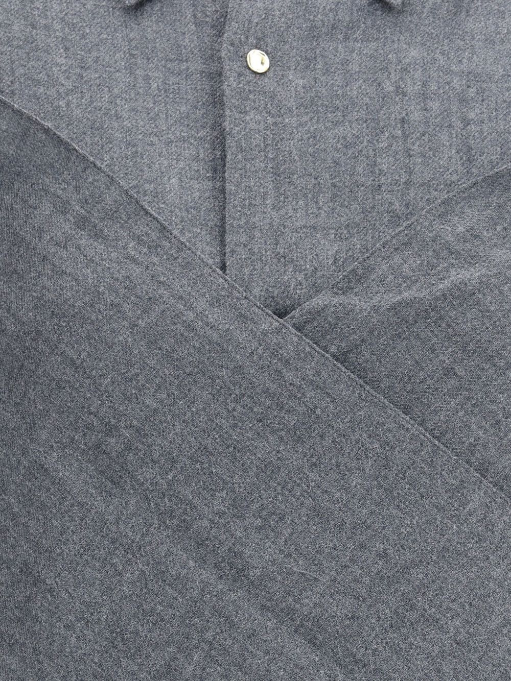 Georgia detachable-scarf shirt - 3
