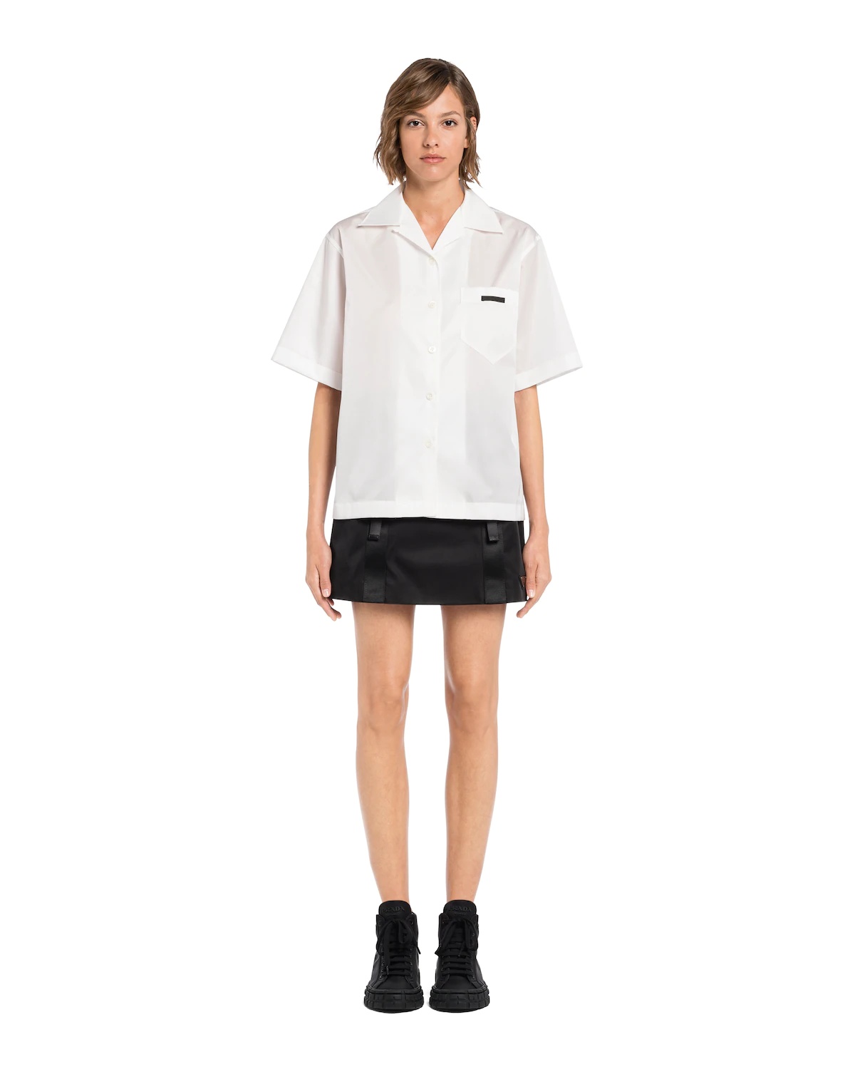 Re-Nylon Gabardine short-sleeved shirt - 2