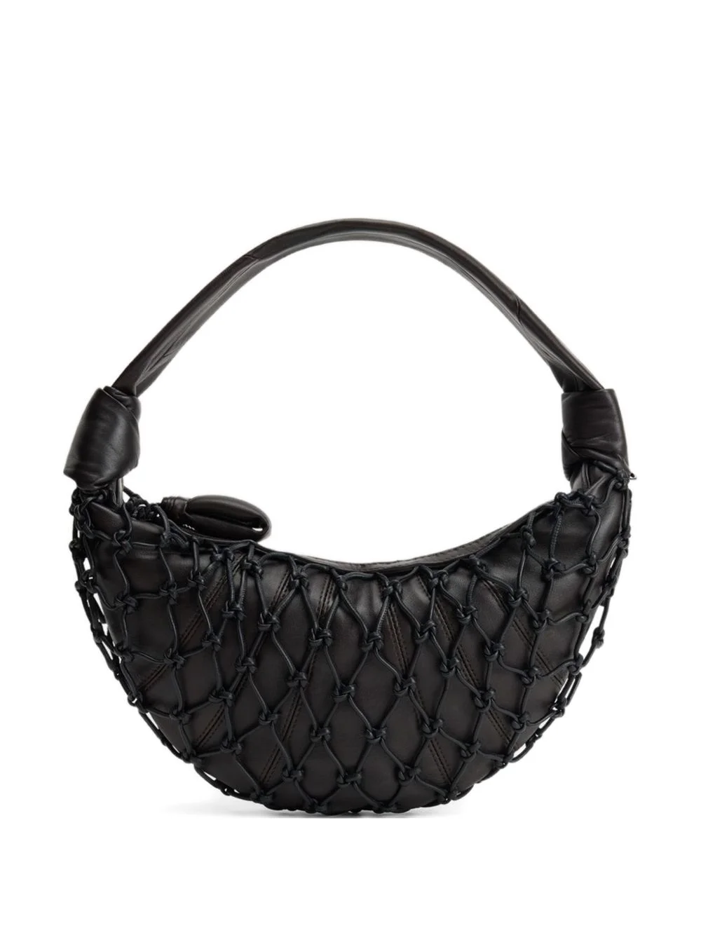 Fortune Croissant knotted-details shoulder bag - 1