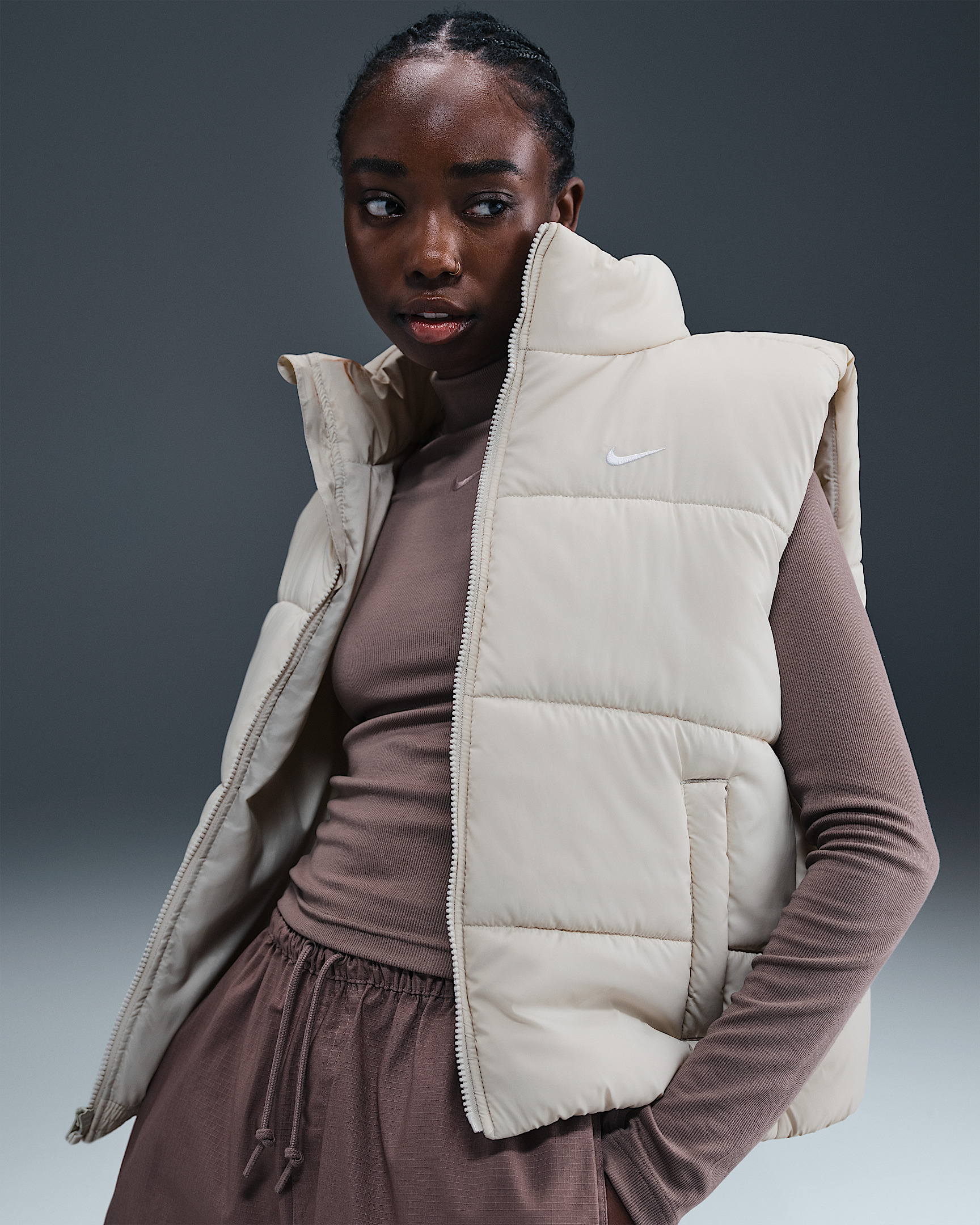 Nike Sportswear Classic Puffer Women's Therma-FIT Loose Vest - 3