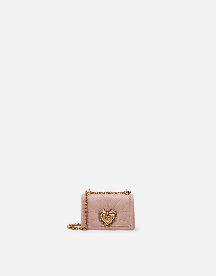 Devotion micro bag in quilted nappa leather - 1