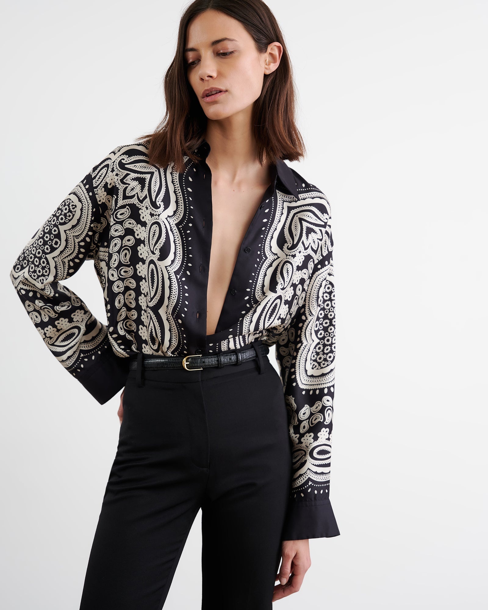 ALFIE SILK SHIRT - 2