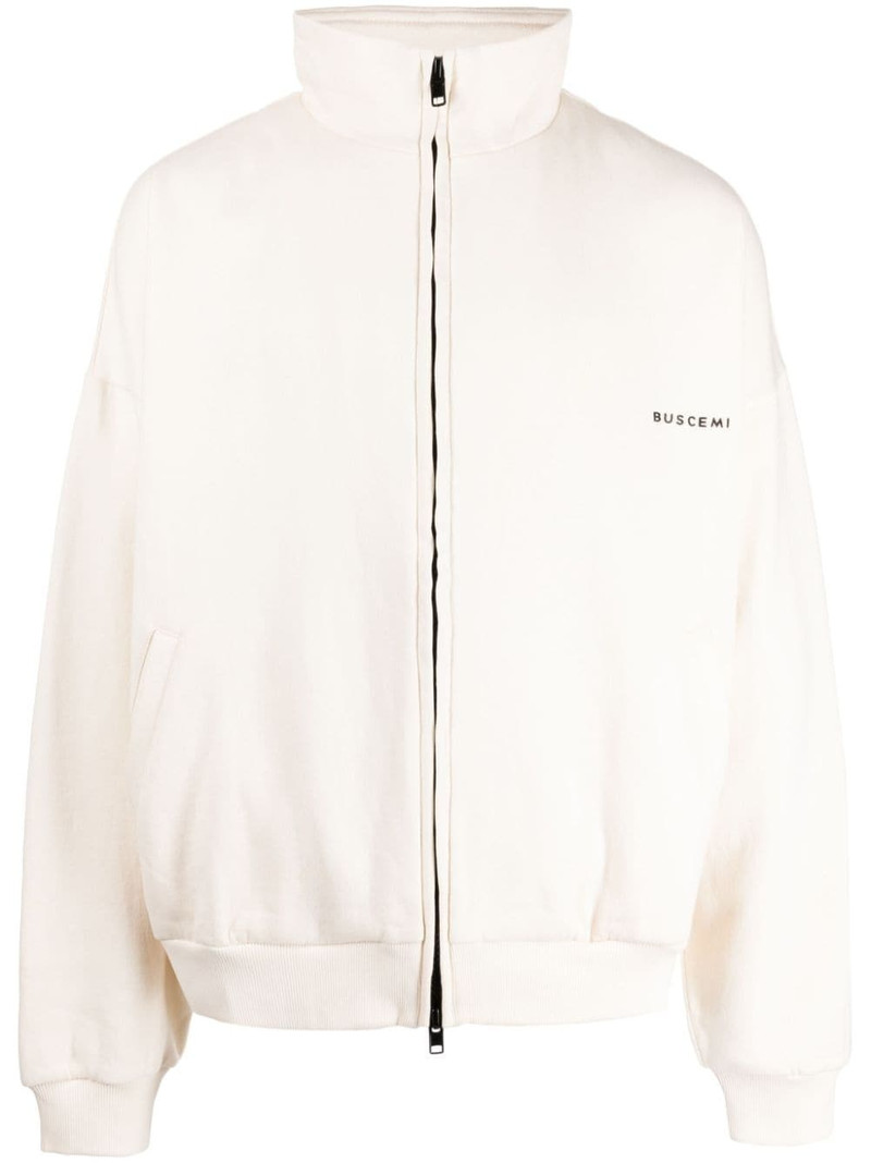 cotton fleece bomber jacket 1