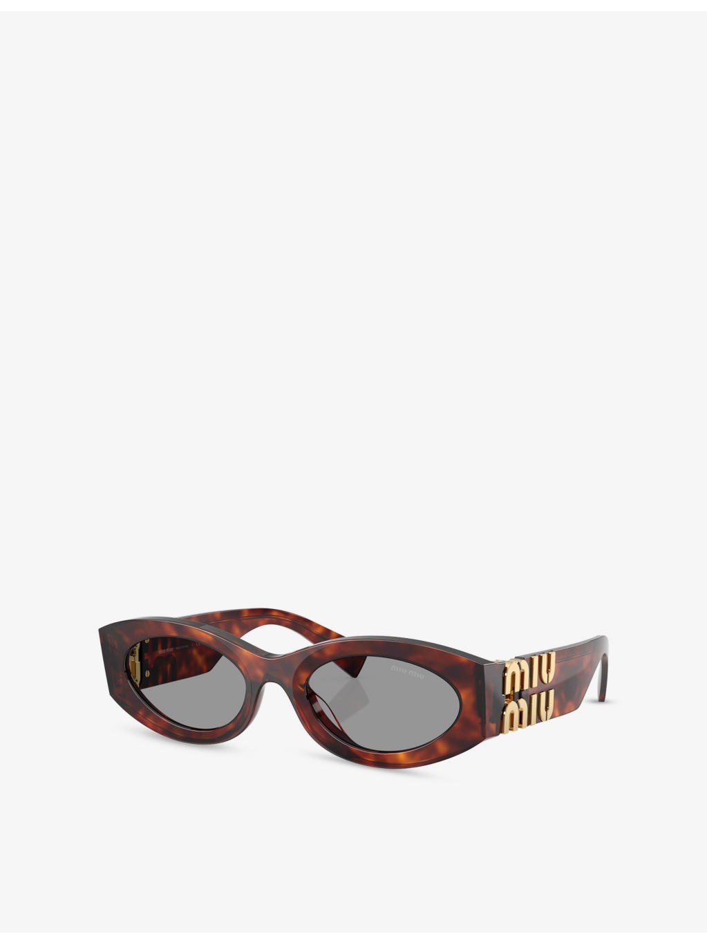 MU 11WS Oval-Frame Acetate Sunglasses - 2