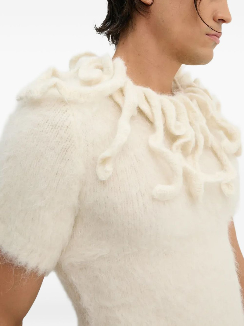 ruffled short-sleeve T-shirt 4