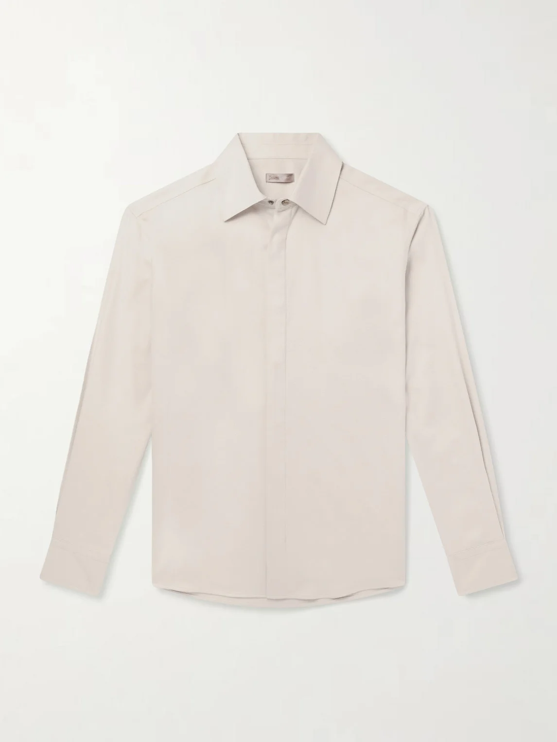 Silk and Cashmere-Blend Shirt - 1
