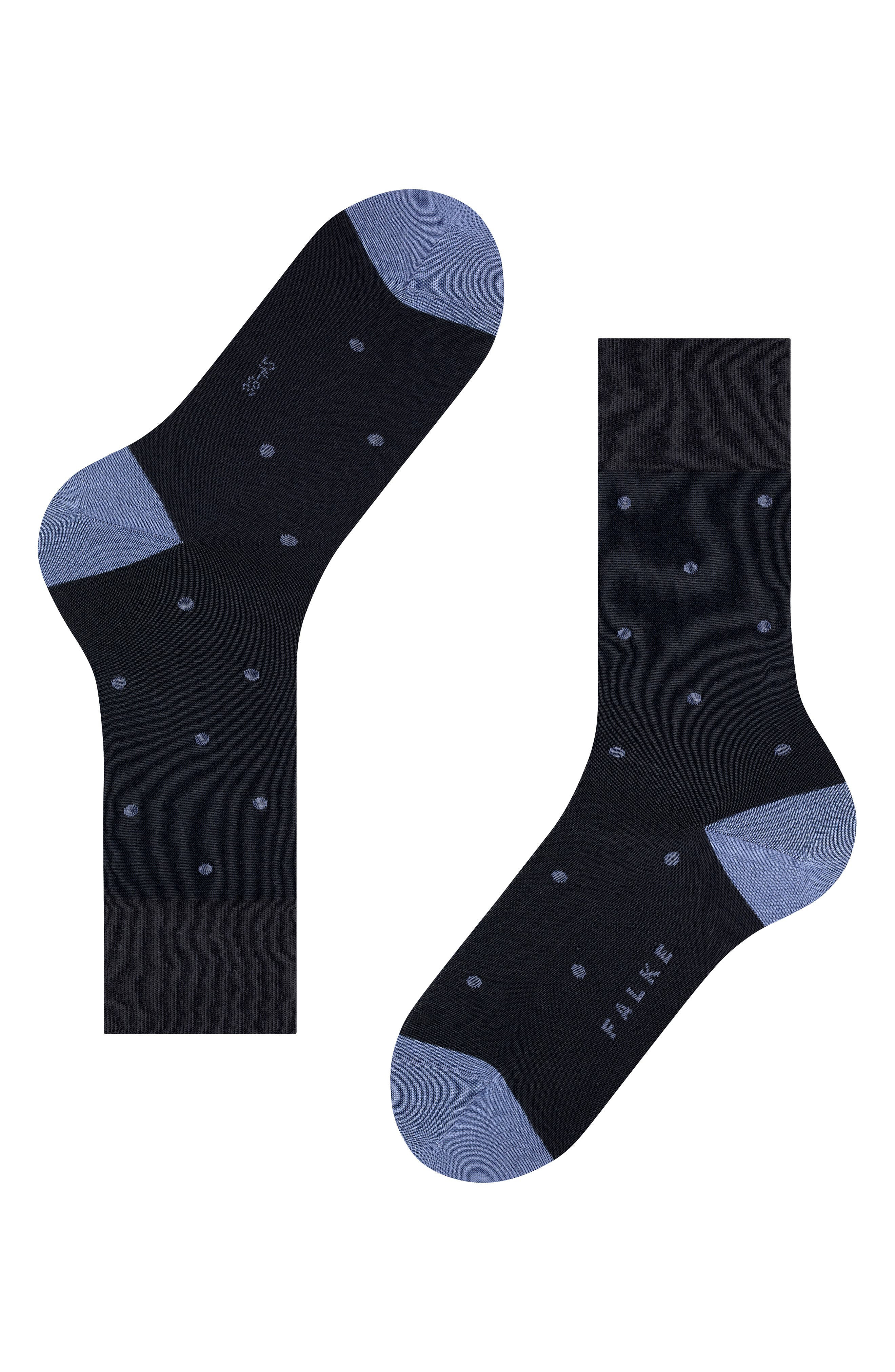 Falke Polka Dot Crew Socks in Dark Navy at Nordstrom - 3