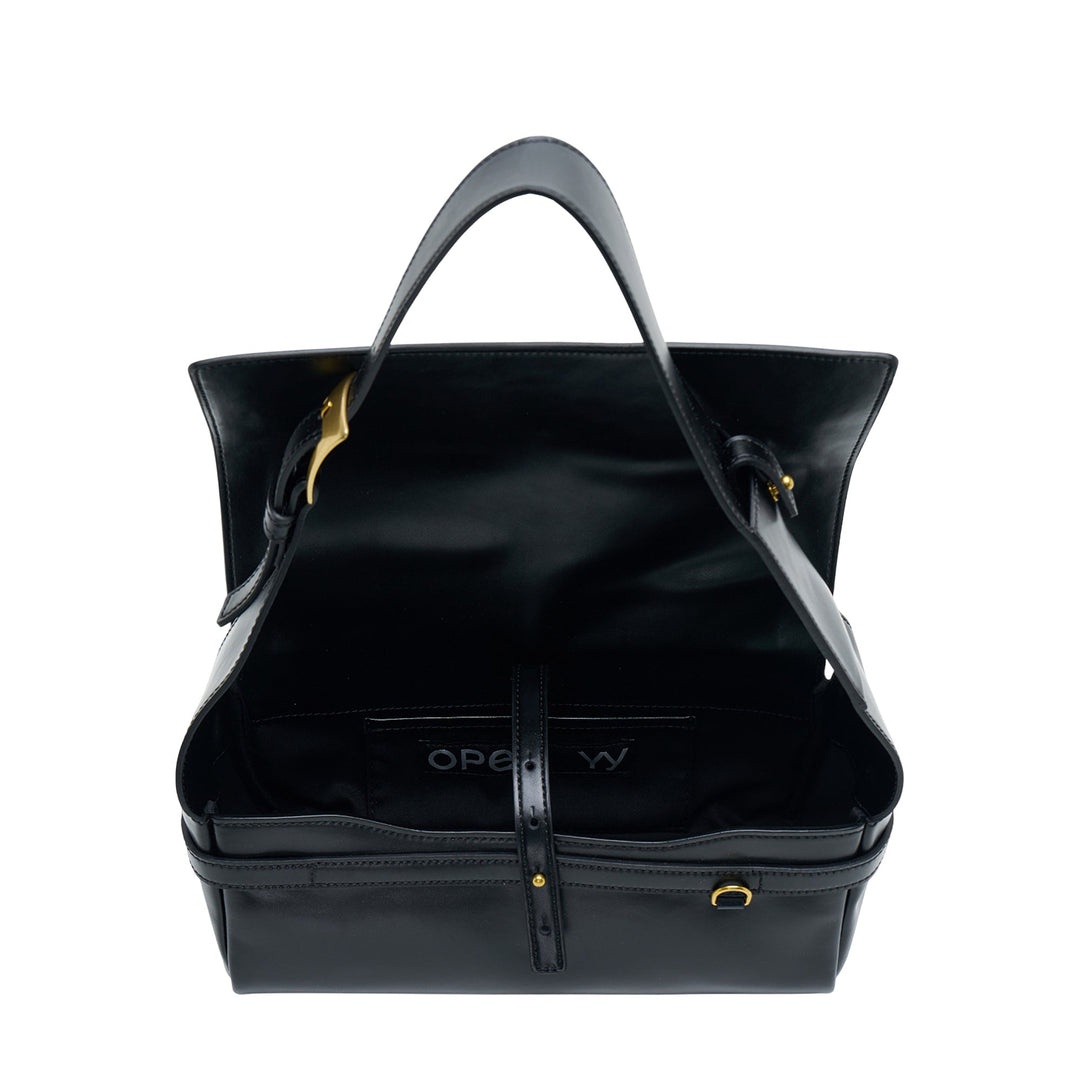 Leather Belting Duffle Bag - 3