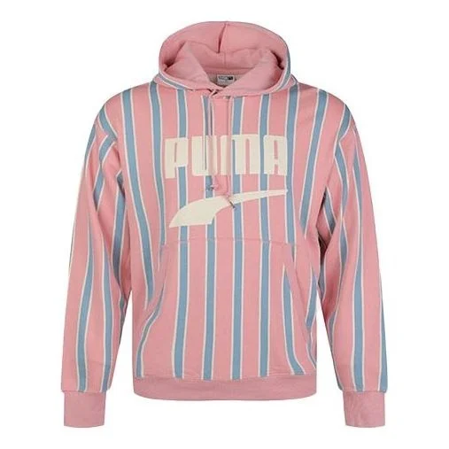 PUMA Living Series Downtown PO Graphic Hoody Pink Red 596004-14 - 1
