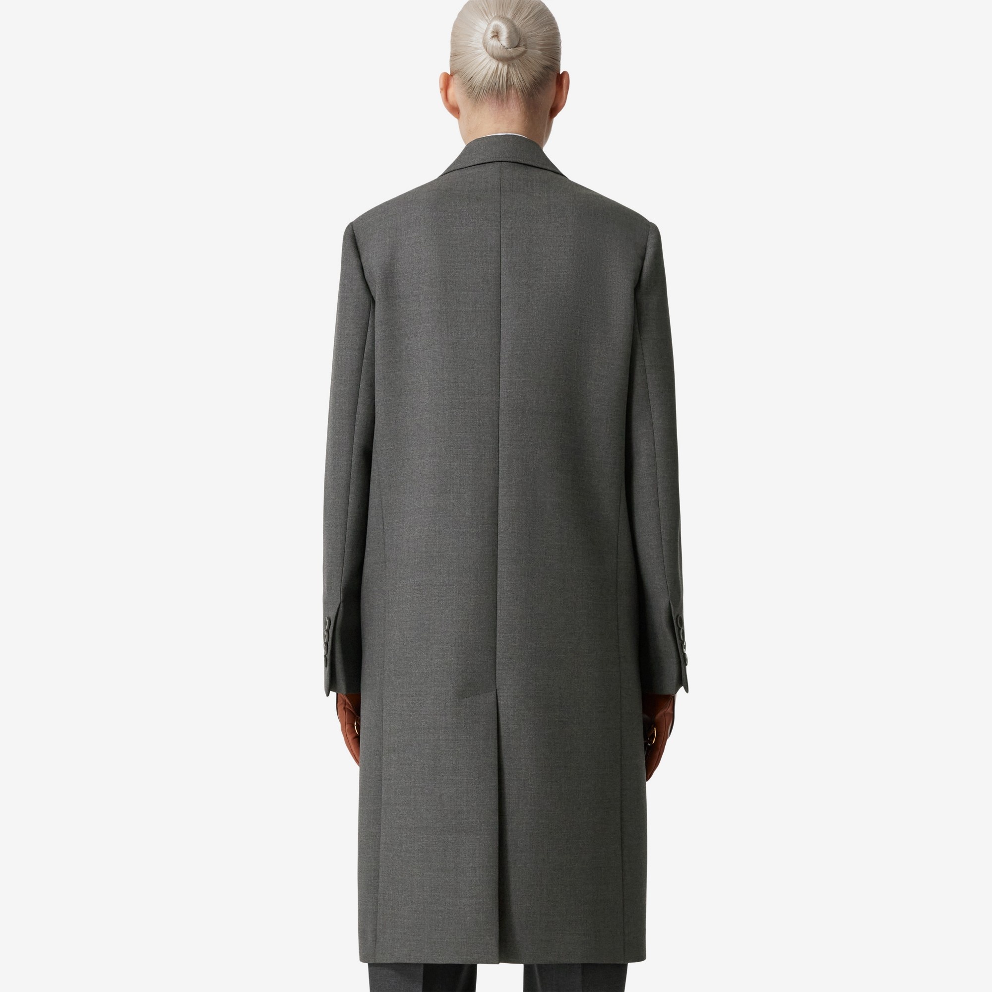 Wool Tailored Coat - 3