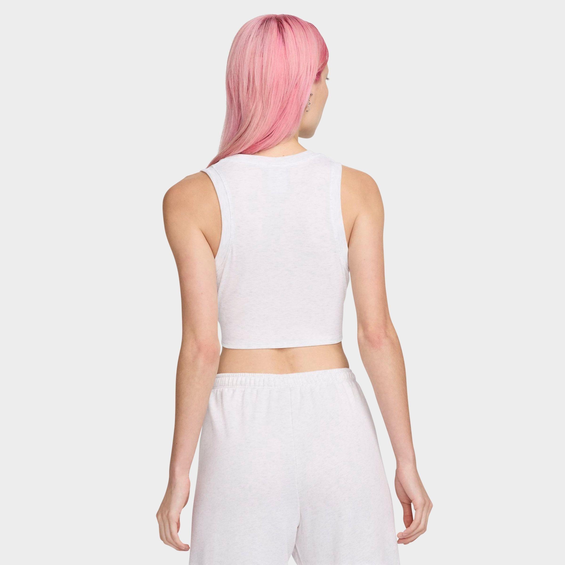 WOMEN'S NIKE SPORTSWEAR ESSENTIAL RIBBED CROPPED TANK - 3