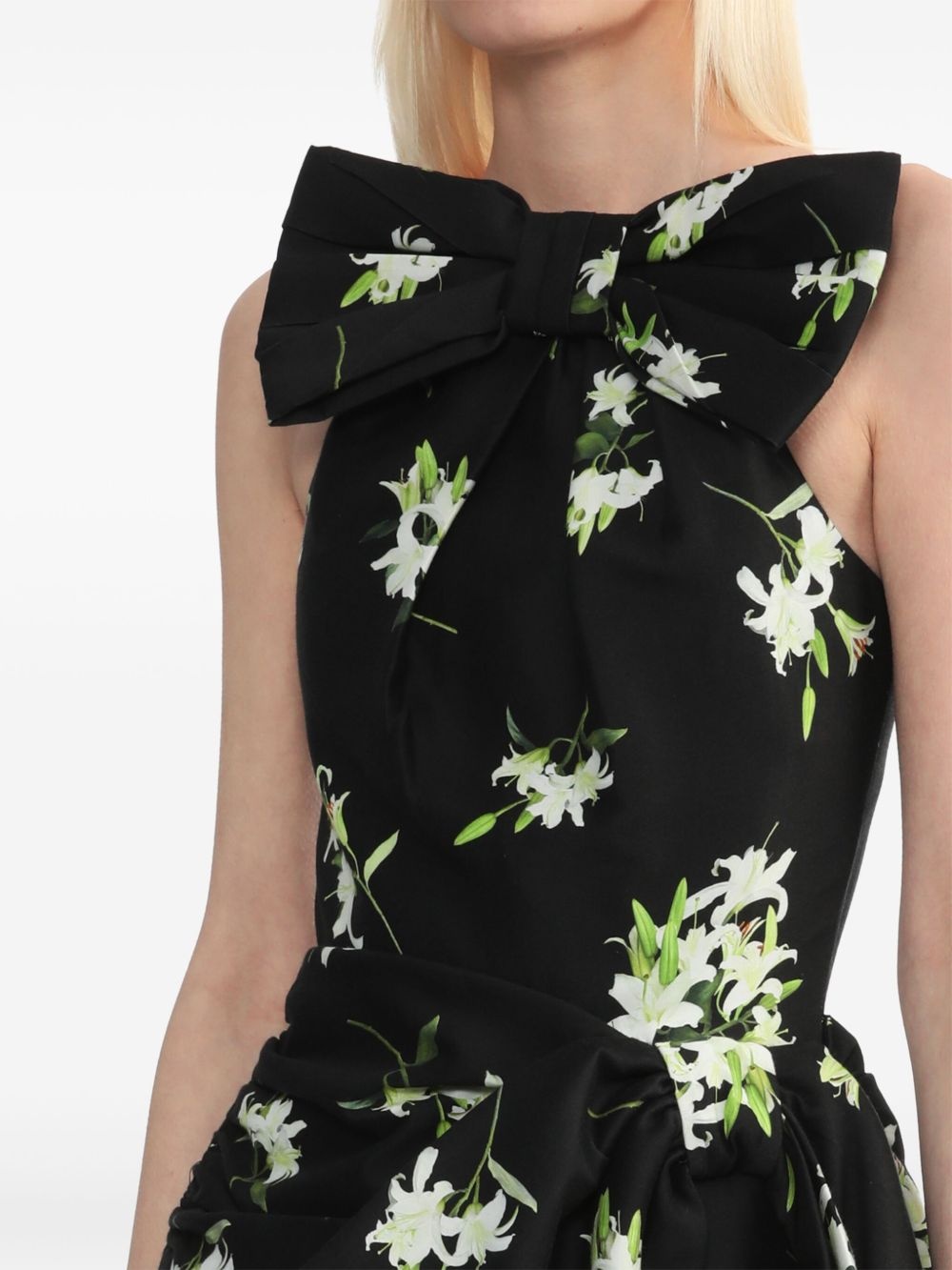 bow detailing dress - 5