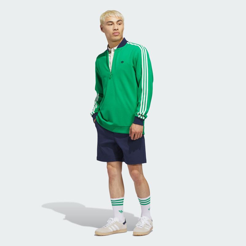 Originals 3-Stripes 1/4 Zip Sweatshirt 5