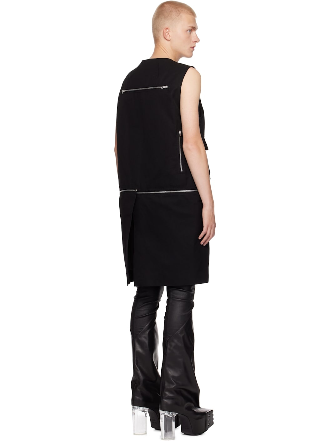 Black Porterville Utility Vest - 3