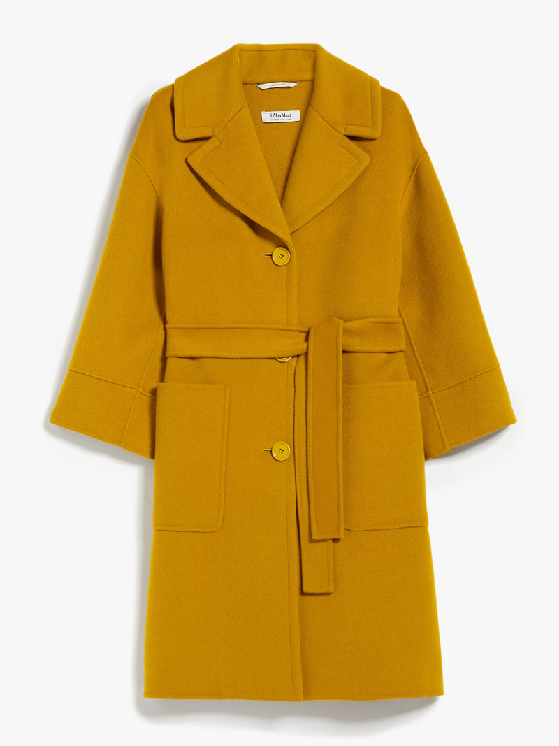 MARITA Pocket-detail wool coat 1